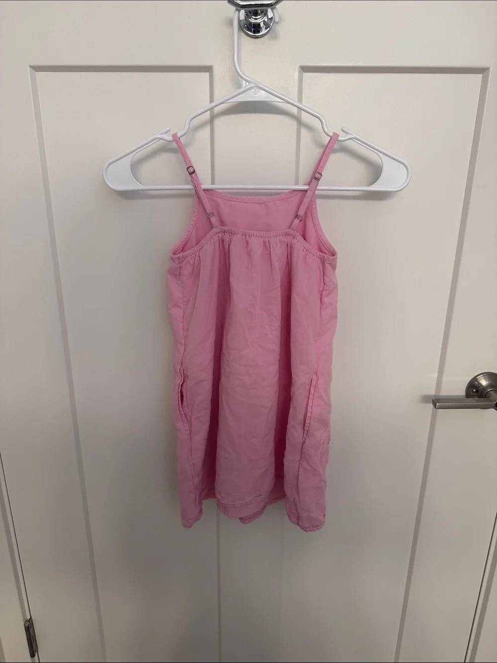 abercrombie kids Light Pink Floral Tank Dress